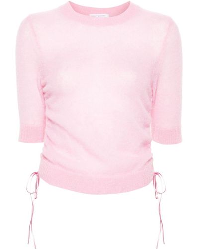 Cecilie Bahnsen Videl Knitted Top - Pink