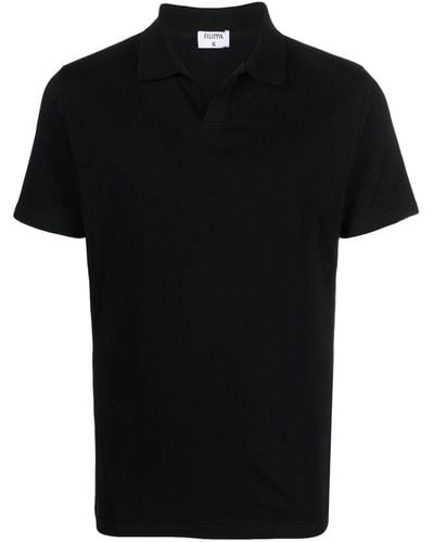 Filippa K Poloshirt - Zwart
