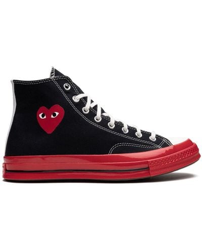 Converse Zapatillas CdG x Chuck Taylor 70 Hi - Rojo