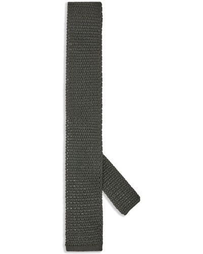 Tom Ford Knitted Silk Tie - Gray
