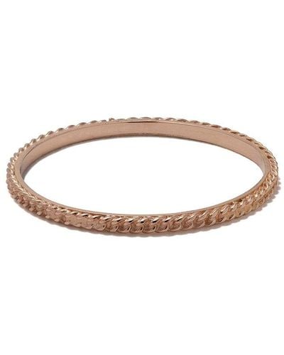 Wouters & Hendrix Anello in oro 18kt Gourmet Chain - Bianco