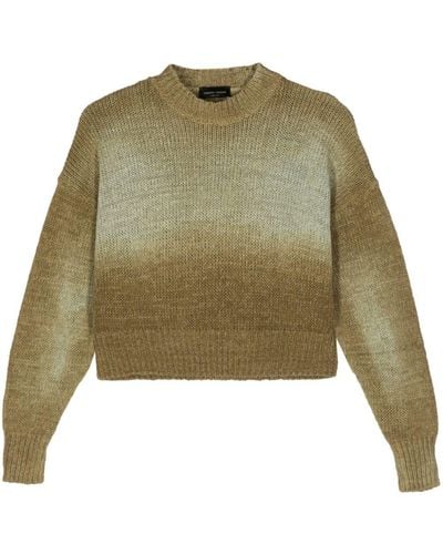 Roberto Collina Garment-dye Sweater - Green