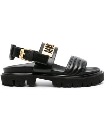 Moschino Shoes > sandals > flat sandals - Noir