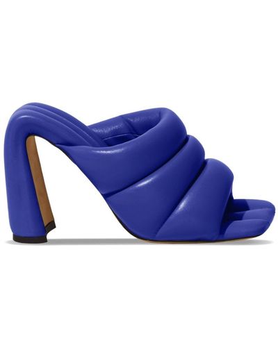 Proenza Schouler Arc 100mm Mules - Blauw