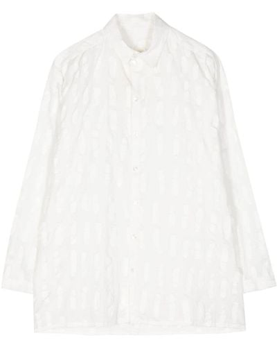 Toogood The Draughtsman cotton shirt - Weiß