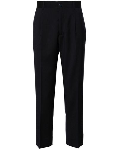 Costumein Mid-rise Cropped Tailored Pants - Black