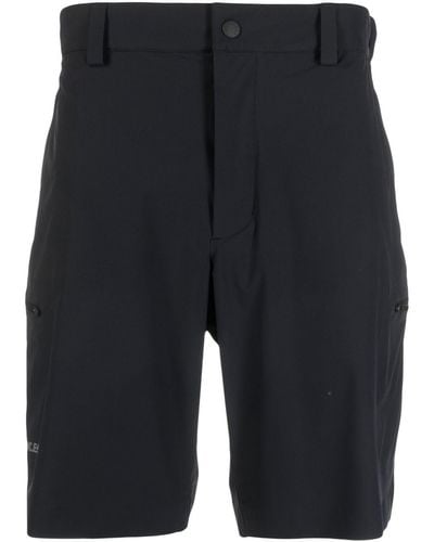 3 MONCLER GRENOBLE Shorts Met Elastische Taille - Blauw