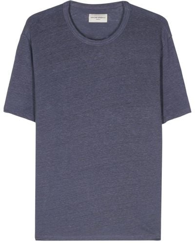 Officine Generale Camiseta de manga corta - Azul