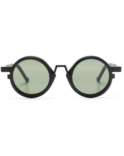 VAVA Eyewear Wl0046 ラウンドフレーム サングラス - グリーン