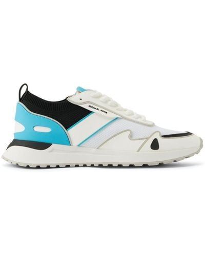 Michael Kors Miles Colour-block Sneakers - White