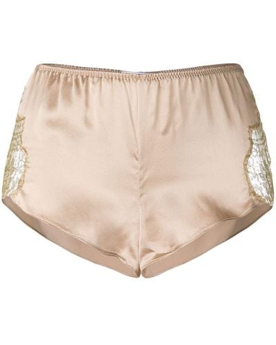 Gilda & Pearl Gina silk shorts - Neutro