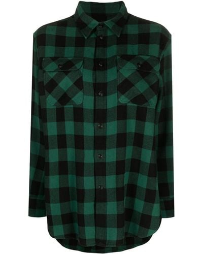 Polo Ralph Lauren Checked Cotton Shirt - Green