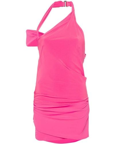Nike X Jacquemus Asymmetrische Mini-jurk - Roze