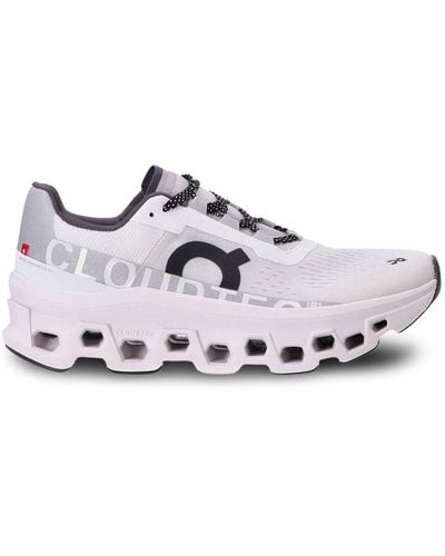 On Shoes Zapatillas Cloudmonster con cordones - Blanco