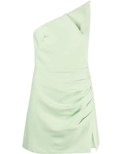Roland Mouret Asymmetrische Mini-jurk - Groen