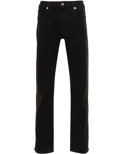 FRAME Mid-rise Slim-fit Jeans - Black