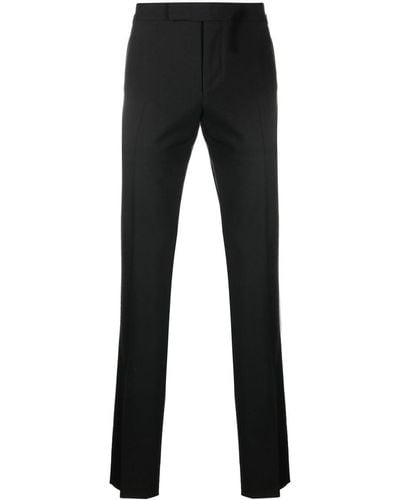 Tom Ford Shelton Wool Tailored Trousers - Black