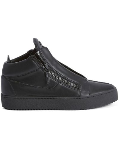 Giuseppe Zanotti Bhonny Zip-up Sneakers - Black