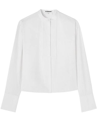Jil Sander Thursday Cropped Boxy Shirt - White