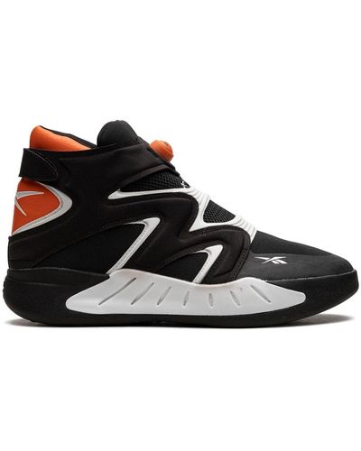 Reebok Instapump Fury Zone Black White Orange Sneakers - Schwarz