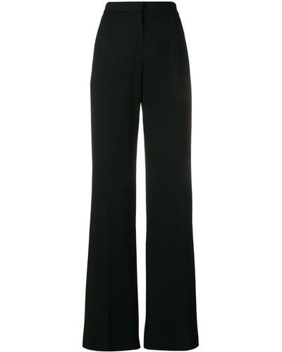 Alberta Ferretti Tailored Fit Trousers - Black