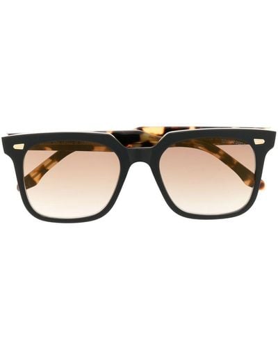 Cutler and Gross Tortoiseshell-print Sunglasses - Brown