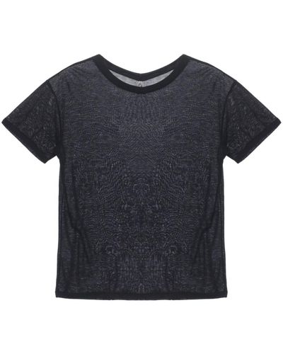 Baserange Loose Short-sleeve T-shirt - Black
