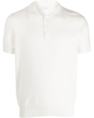 Malo ニット ポロシャツ - ホワイト