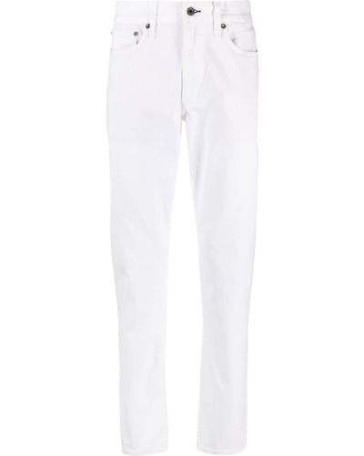 Rag & Bone Jeans Fit 2 slim con vita media - Bianco