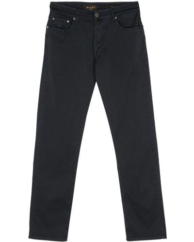 Moorer Pavel Tapered Trousers - Blue