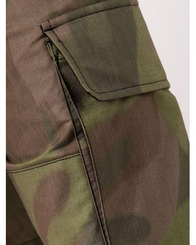 Marni Camouflage-print Cargo Shorts - Green