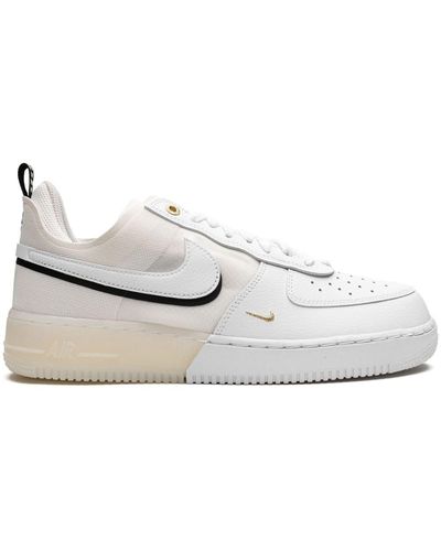 Nike Air Force 1 React "40th Anniversary" Sneakers - White