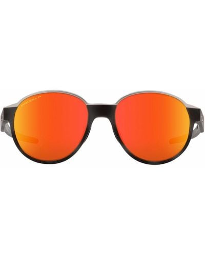 Oakley Coinflip Round-frame Sunglasses - Orange