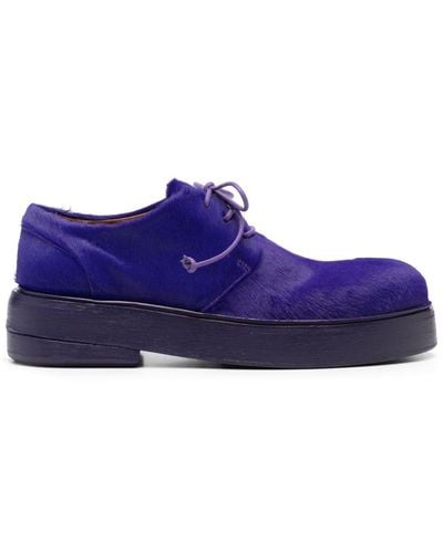 Marsèll Chaussures Oxford 45 mm texturées - Violet