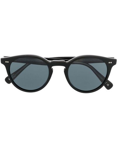 Oliver Peoples Romare Round-frame Sunglasses - Black