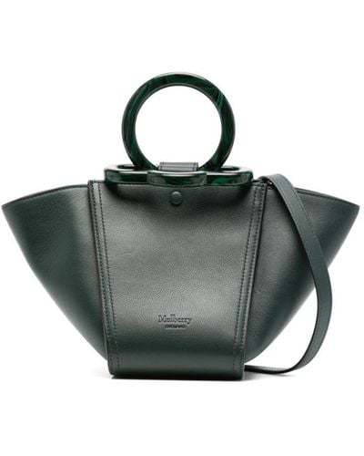 Mulberry Rider Leather Tote Bag - Black