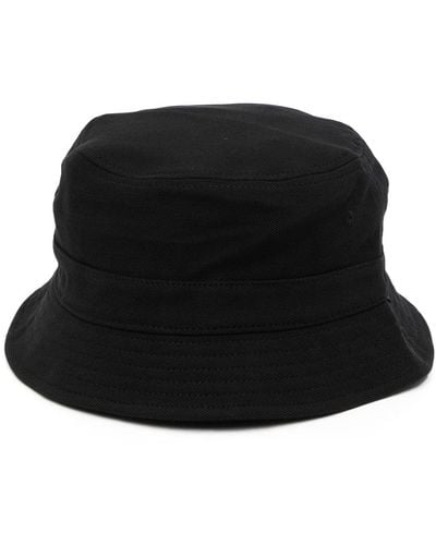 Lacoste Logo-patch Detail Sun Hat - Black