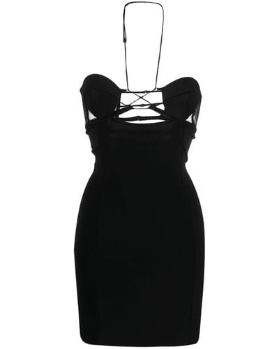 Nensi Dojaka Uitgesneden Mini-jurk - Zwart