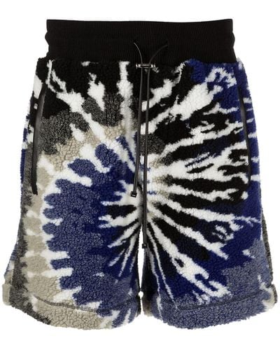 Amiri Shorts Met Tie-dye Print - Meerkleurig