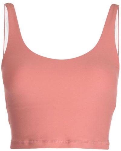 The Upside Peached Tess Cropped Tank Top - Pink