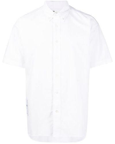 Izzue Logo-patch Short-sleeve Shirt - White
