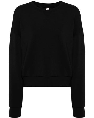 Spanx Airessential Crew-neck Sweater - Black