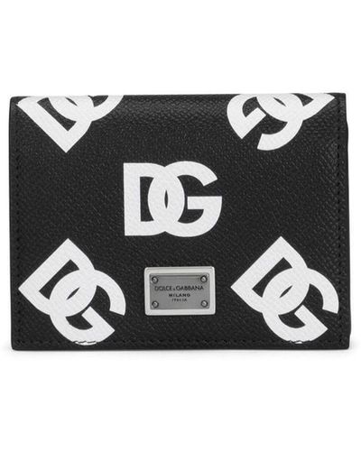 Dolce & Gabbana 二つ折り財布 - ブラック