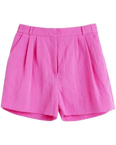Chinti & Parker Shorts mit weitem Bein - Pink