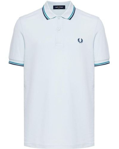 Fred Perry ポロシャツ - ブルー