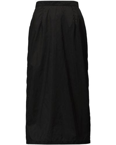 Maison Margiela High-waisted Midi Skirt - Black