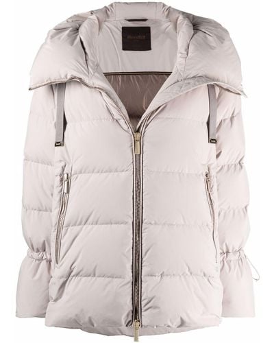 Moorer Boudin-quilted Down-filled Padded Jacket - Multicolor