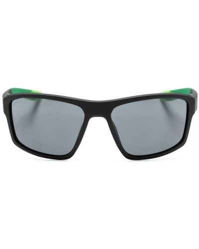 Nike Brazen Fury Rectangle-frame Sunglasses - Grey