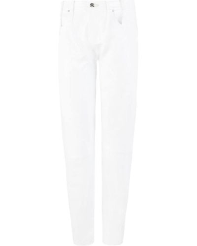 RTA Ele Lambskin Trousers - White