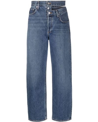 Agolde Straight-leg Jeans - Blue